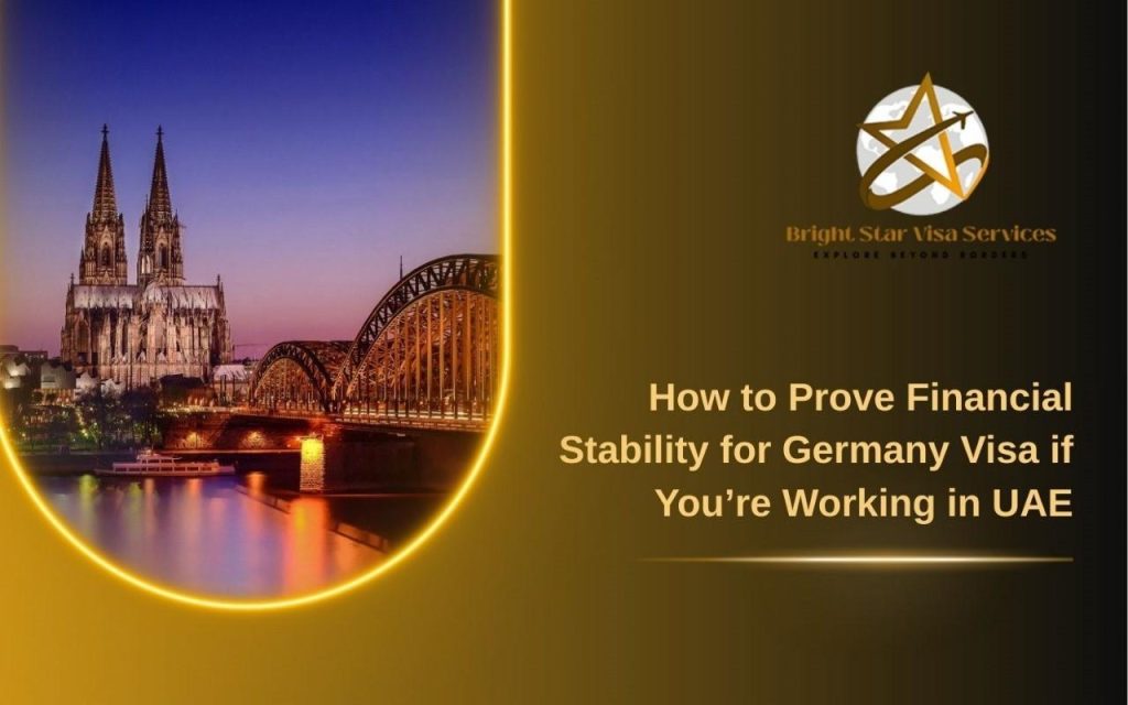 how to prove financial stability for Germany visa