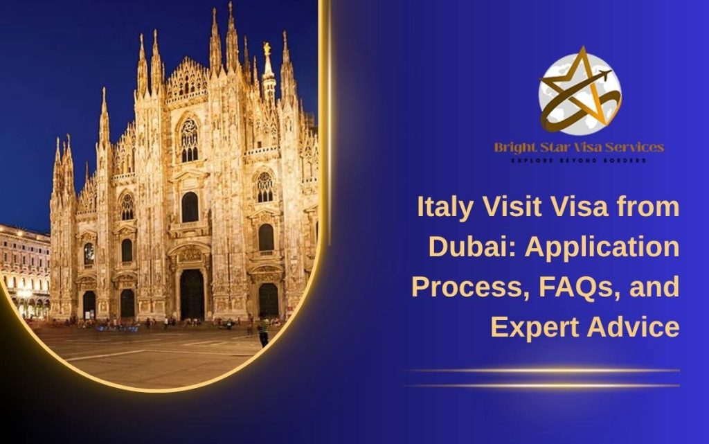 Italy Visit Visa from Dubai