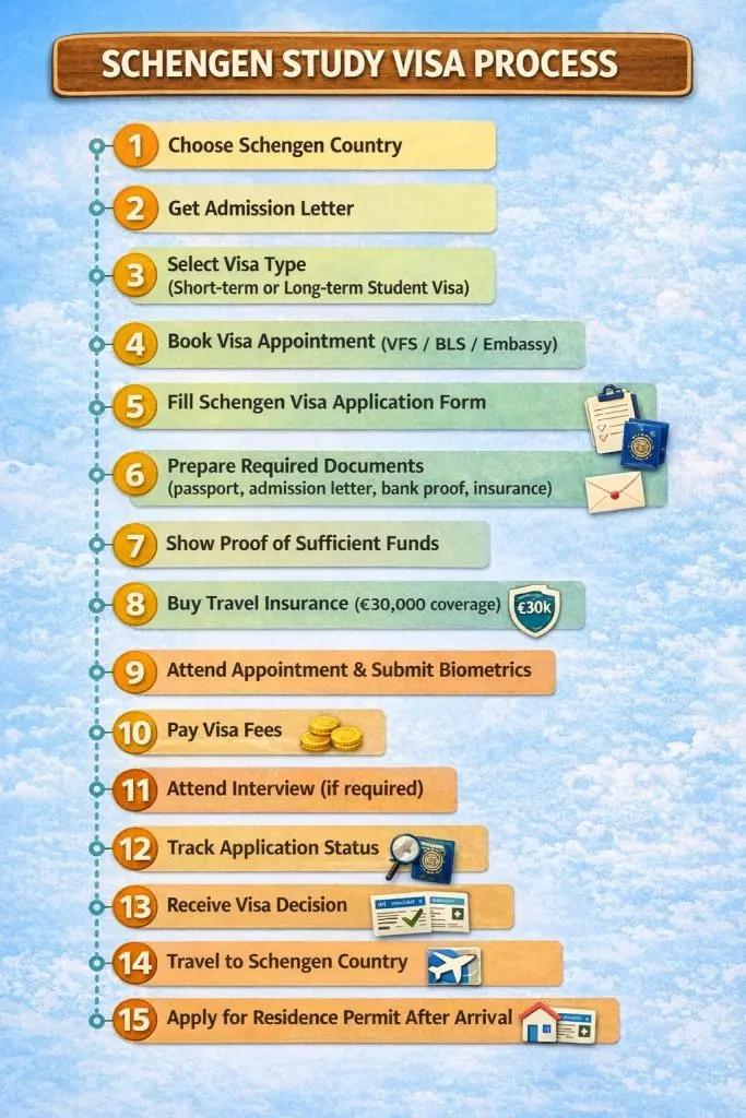 Schengen Countries Student Visa Services