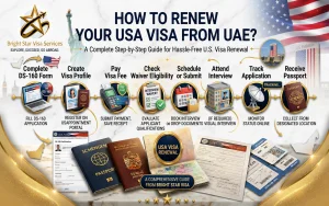 how to renew your usa visa from uae