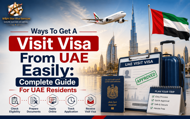 Ways To Get A Visit Visa From UAE