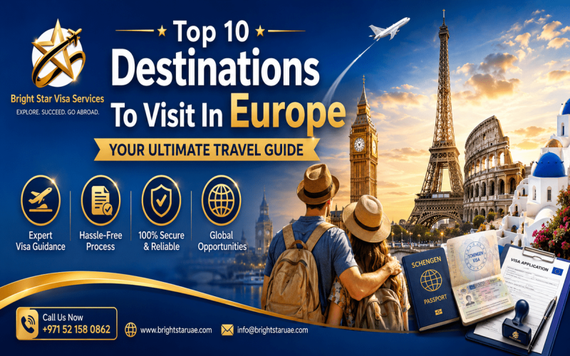 Top 10 Destinations To Visit In Europe