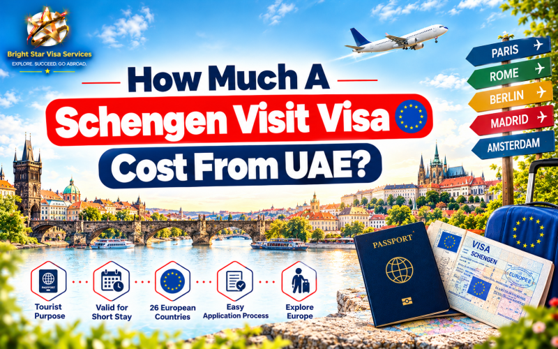 Schengen visit visa cost from UAE